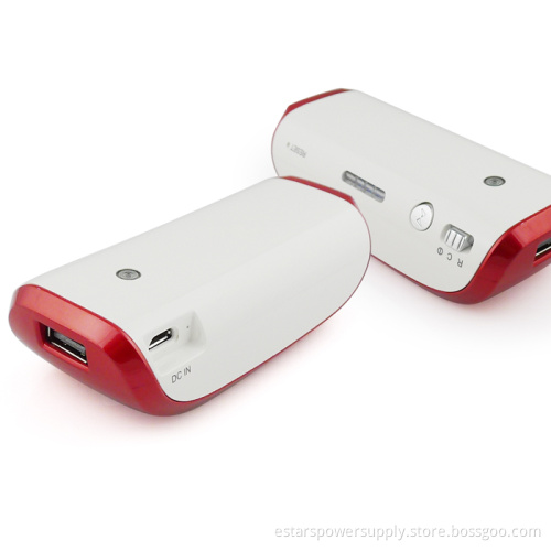 Power Bank 5200mAh Rechargeable Battery Packs with CE, RoHS, FCC Certificate
